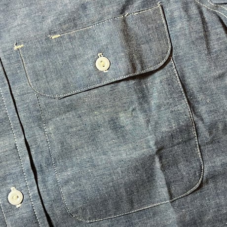1960's BIG MURPH Chambray L/S Shirt Deadstock