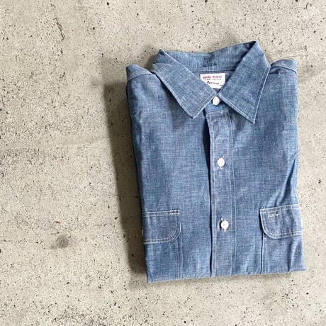 1960's BIG MAC Chambray L/S Shirt Deadstock