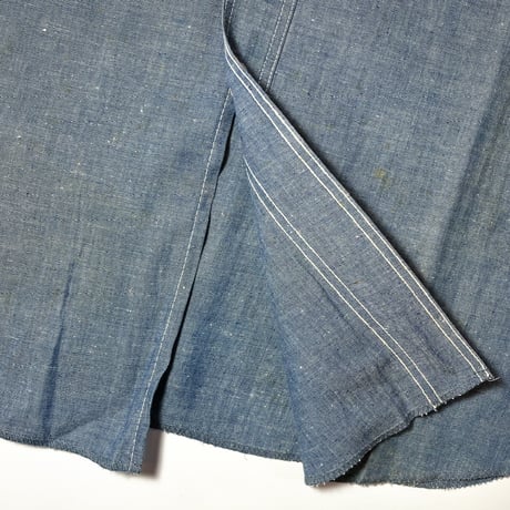 1960's Unknown Chambray L/S Shirt Deadstock