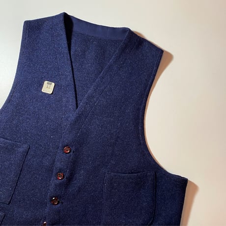 1950's〜 Unknown Wool Vest Deadstock
