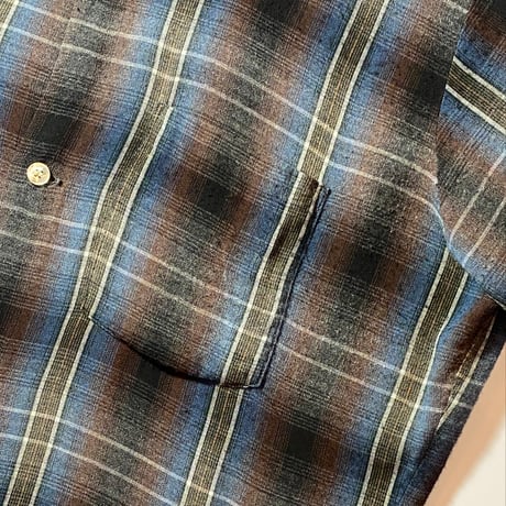 1960's ARROW Rayon L/S Shirt