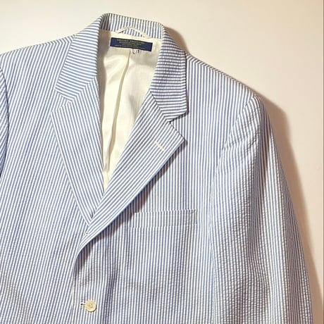 1980's Brooks Brothers Seersucker Tailored Jacket