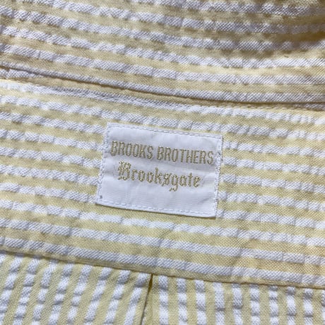 1970〜80's Brooks Brothers Seersucker Pullover S/S Shirt