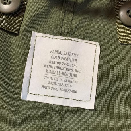 1970's US.ARMY M-65 Mods Coat Full Set Deadstock