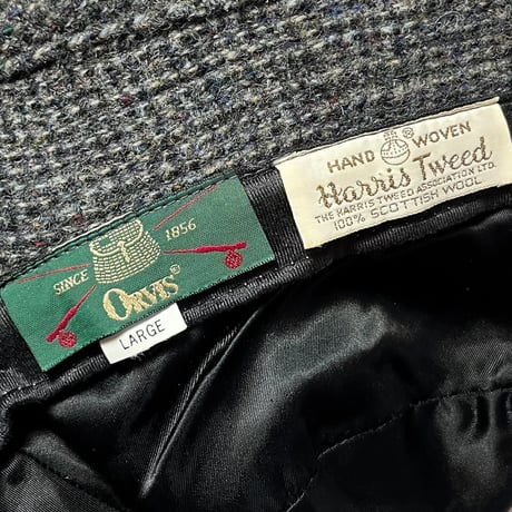 1980's〜 ORVIS Harris tweed Hat