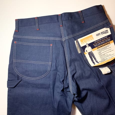 1970's MONTGOMERY WARD Denim Painter Pants Deadstock