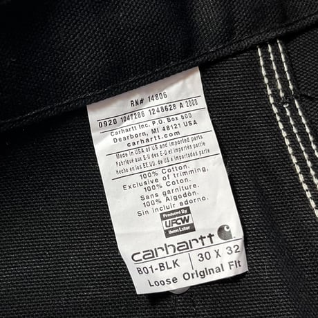 2000's〜 Carhartt Double Knee Painter Pants Deadstock