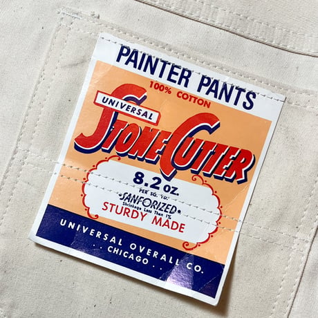 1970's STONE CUTTER Painter Pants Deadstock