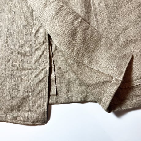 1940's German Navy Herringbone Linen Jacket