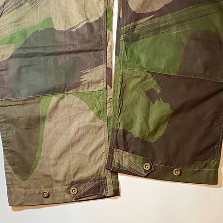1940's British Army SAS Brush Pattern Over Trousers Deadstock