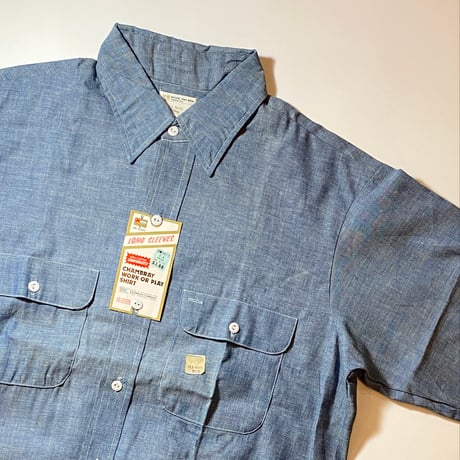 1970's BIG MAC Chambray L/S Shirt Deadstock