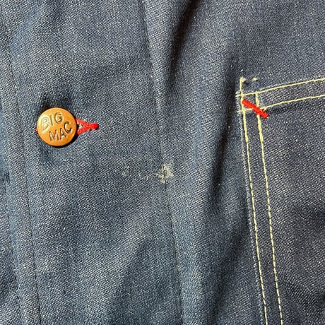 1960's BIG MAC Denim Coverall Deadstock