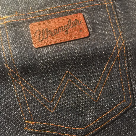 1970's Wlangler Denim Pouch