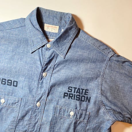 1960's SEARS Prisoner Chambray L/S Shirt
