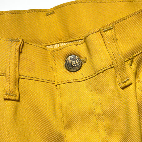 1960〜70's Lee LASTIC Stretch Denim Tapered Pants Deadstock
