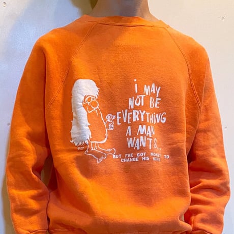 1960's Unknown Monster Printed Sweat