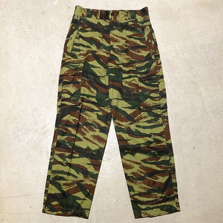 1960's〜 French Army Lizard Camo Trousers Deadstock