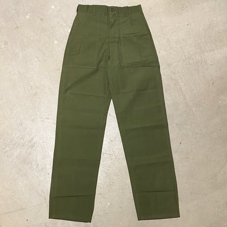 1960's LOUIS ARONOFF CO. Poplin Utility Trousers Deadstock