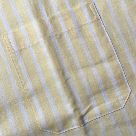 1980's Brooks Brothers Cotton&Linen S/S Shirt Deadstock