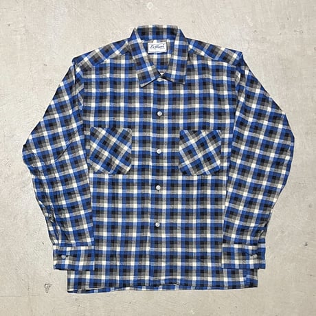 1960's Le Haure Flannel L/S Shirt Deadstock