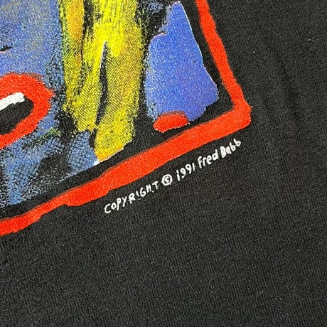 1990's Hanes Fred Babb Printed Tee