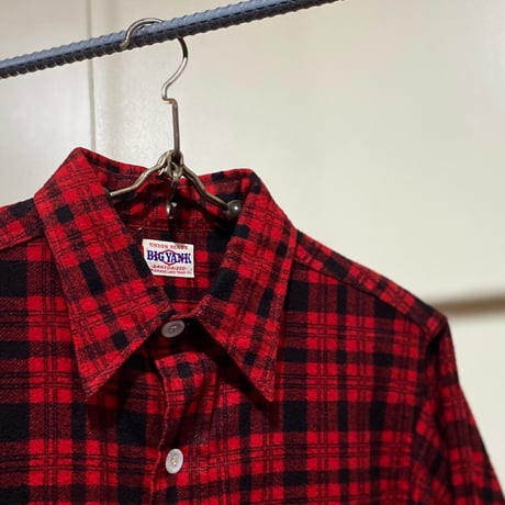 1950〜60's BIG YANK Flannel L/S Shirt