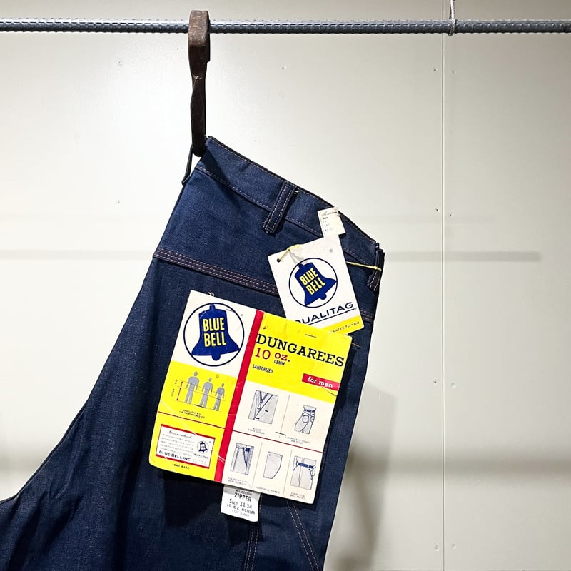 1960's BLUE BELL Denim Painter Pants Deadstock