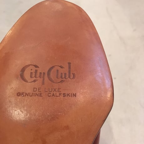 1950's〜 City Club Leather Shoes Deadstock
