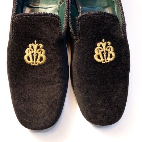 2000's PEAL&CO Brooks Brothers Velvet Shoes