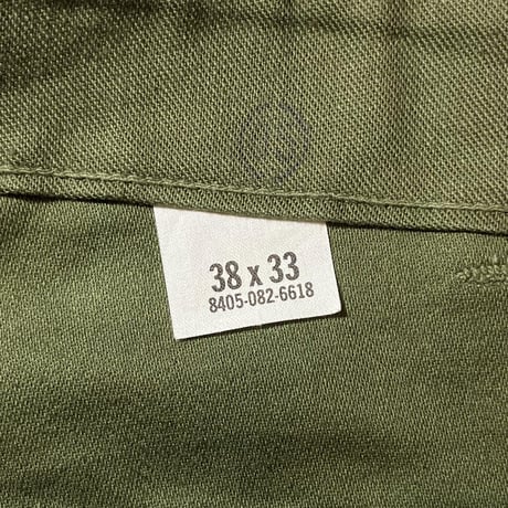1960's US.ARMY Utility Trousers Deadstock