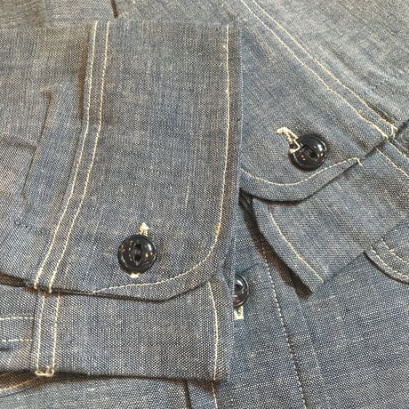 1960's ISB Chambray L/S Shirt Deadstock