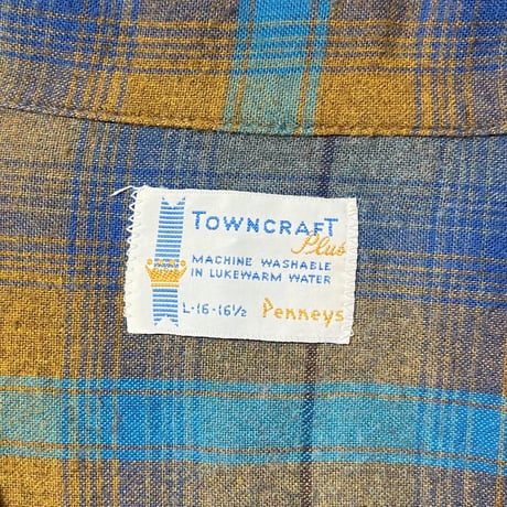 1960's〜 TOWNCRAFT Rayon L/S Shirt