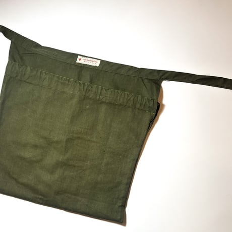 1940's American Red Cross Herringbone Apron Bag
