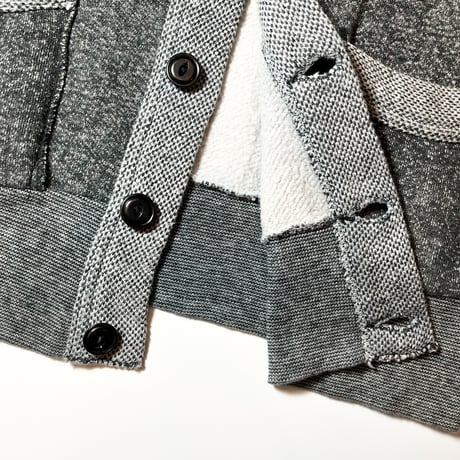 1950's Unknown Salt&Pepper Sweat Cardigan