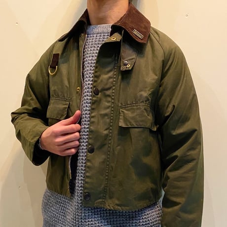 1990's Barbour Spey Oiled Fishing Jacket