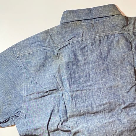 1940〜50's BAREKAT Chambray L/S Shirt Deadstock