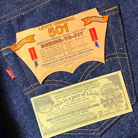 1990's Levi's 501 Denim Pants Deadstock