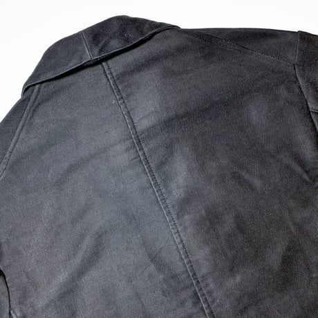 1940's〜 French Unknown Black Moleskin Jacket