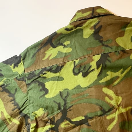 1960's US.ARMY ERDL Non Rip Jungle Fatigue Jacket Deadstock