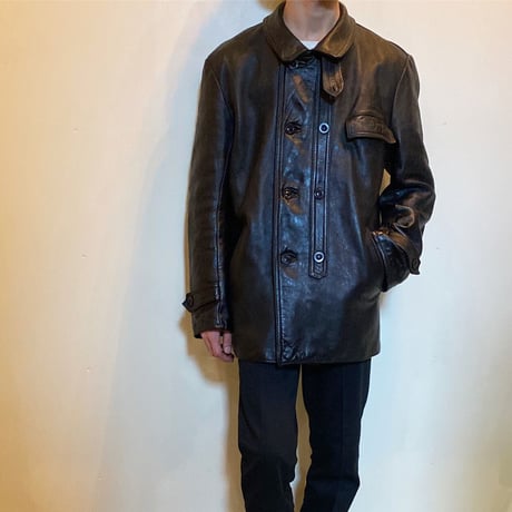 1960's GVF Corbusier Leather Jacket