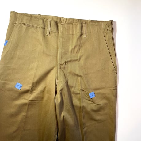 1940's USMC Chino Trousers Deadstock