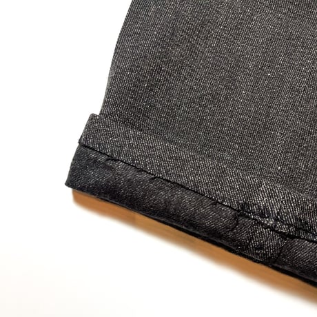 1940's Unknown Black Covert Trousers Deadstock