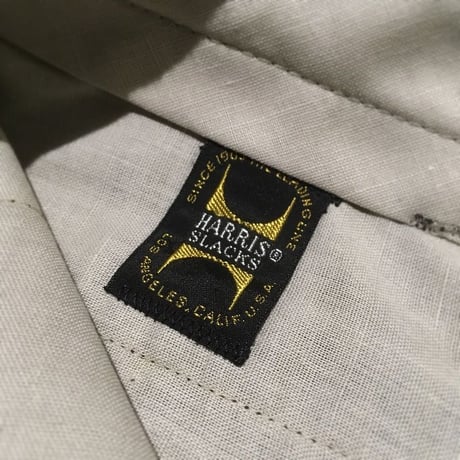 1960's HARRIS Tapered Slacks