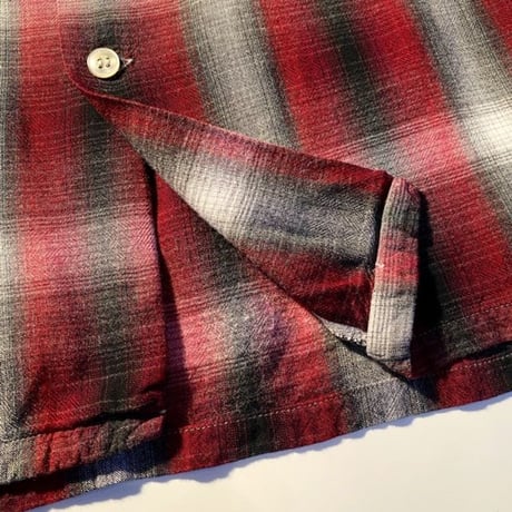 1960's BRENT Rayon L/S Shirt