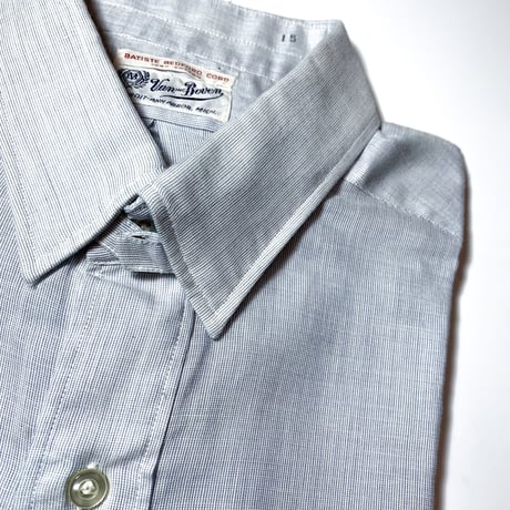 1960's Van Boven Inc. Tab Collar S/S Shirt Deadstock