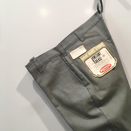 1960's WASHINGTON DEE CEE Tapered Pants Deadstock