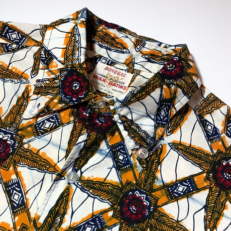 1960's DONEGAL Batik S/S Shirt