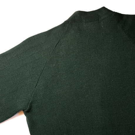 1940's STAUNTON Cotton&herringbone Tweed Cardigan