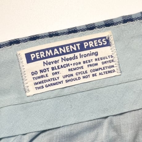 1960's〜 Unknown Tapered Pants