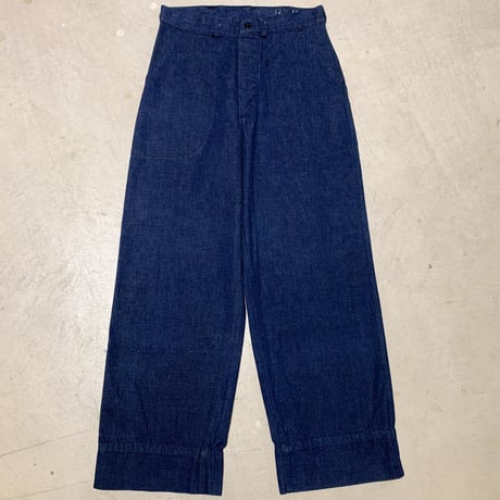 1940's US.NAVY Denim Trousers